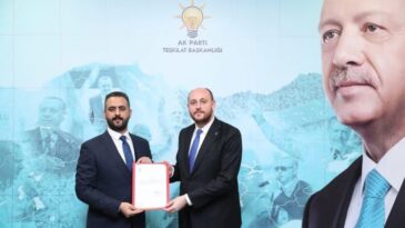 Kemal Demiri, Reyhanlı AK Parti İlçe Başkanı Seçildi