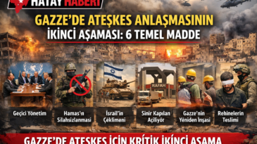 Gazze’de Ateşkes Anlaşmasının İkinci Aşaması: 6 Temel Madde