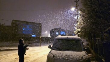 Adana’nın Yüksek Kesimlerinde Kar Etkili Oldu