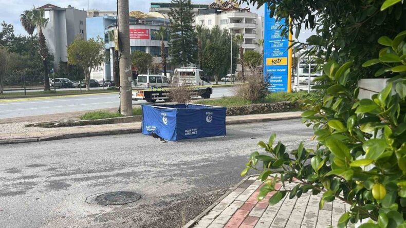 Alanya’da Ölümle Sonuçlanan Trafik Kazası Güvenlik Kamerasında