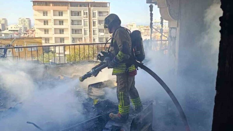 Alevlere Teslim Olan Evden Çıkmak İsteyen Şahıs Yaralandı