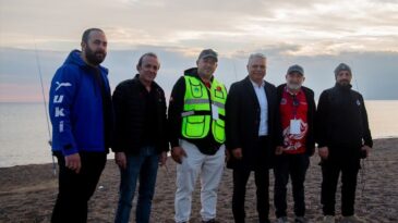 Antalya’da Amatör Balıkçılar İçin Turnuva Düzenlendi