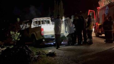 Antalya’da Araç İçinde Yanmış Ceset Bulundu