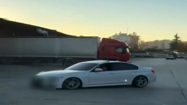 Antalya’da Drift Yapan Sürücüye Sosyal Medya Paylaşımı Sonrası Ceza