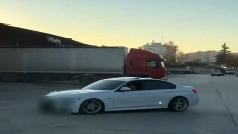 Antalya’da Drift Yapan Sürücüye Sosyal Medya Paylaşımı Sonrası Ceza