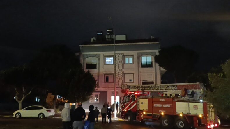 Bacadan Saçılan Kıvılcımlar Yangın Tedirginliği Yarattı