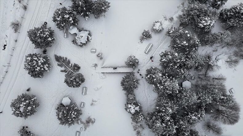 Domaniç Dağları’nda Yarıyıl Tatili Yoğunluğu