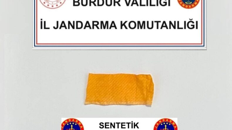 Burdur’da Uyuşturucu Operasyonlarında 2 Tutuklama