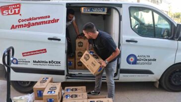 Büyükşehir’den Çocuklara 67 Bin Halk Mama Desteği