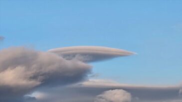 Çankırı Semalarında Mercek Bulutu Görüldü