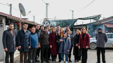 CHP Gölge Kabine Hatay’da: 4 Koldan Ziyaretler Yapılıyor