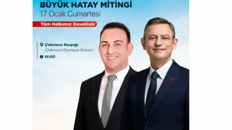 Defne Belediye Başkanı Özgün’den Mitinge Davet