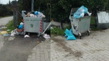 Aknehir Mahallesi’nde Çöp Krizi: Bir Haftadır Toplanmıyor!