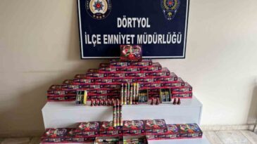 Dörtyol’da Maytap ve Havai Fişek Satışı Denetlendi