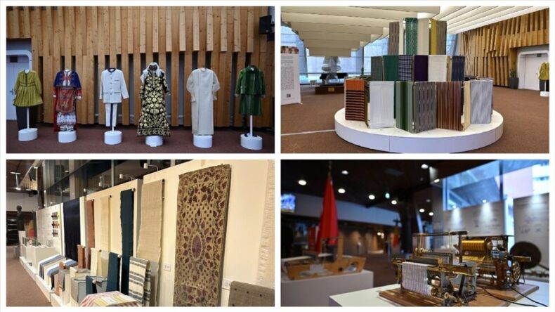 Emine Erdoğan, ‘Türkiye Dokuma Atlası-Kumaşın Hafızası’ Sergisini Tanıttı