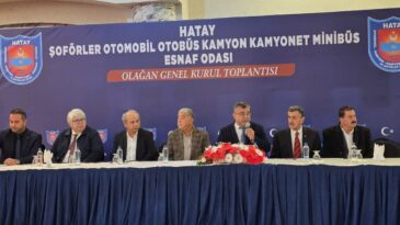 Hatay Şoförler Odası Sandık Başında: Tek Aday Aziz Fatih Yılmaz