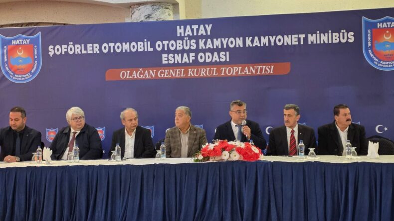 Hatay Şoförler Odası Sandık Başında: Tek Aday Aziz Fatih Yılmaz