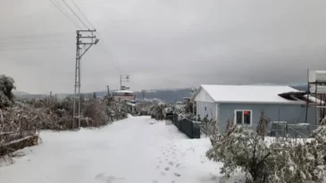Hatay Güne Kar Sürpriziyle Uyanacak!