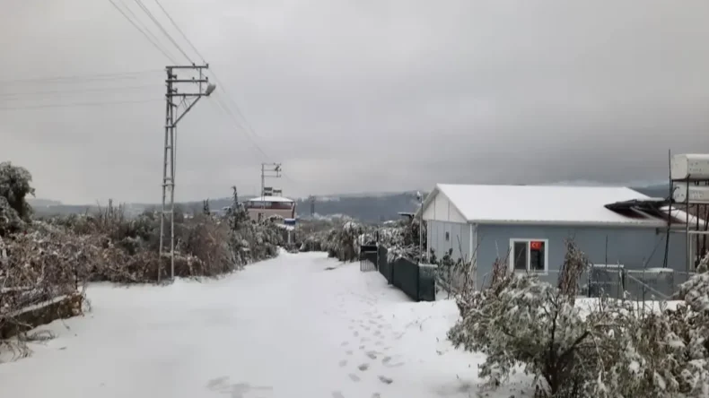 Hatay Güne Kar Sürpriziyle Uyanacak!