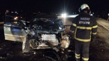 Hatay’da Feci Kaza: 1 Ölü, 6 Yaralı