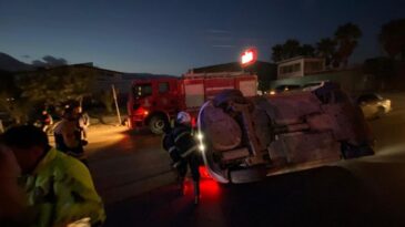 Kırıkhan’da Yan Yatan Otomobil Kazası: Sürücü Yaralandı