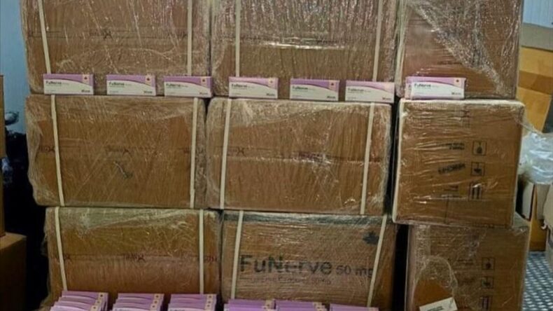 Mersin’de 280 Bin Sentetik Ecza Hapı Ele Geçirildi