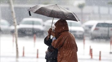 Meteorolojiden Fırtına ve Sağanak Uyarısı