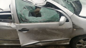 Otomobil Şarampole Yuvarlandı: 1 Ölü, 3 Yaralı