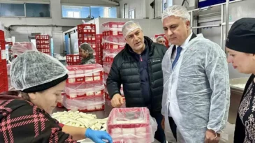 Antakya’da Süt Ürünleri Üreten Firma İncelendi