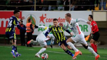 Trendyol Süper Lig: Corendon Alanyaspor 2 – Fenerbahçe 3 Maç Sonucu