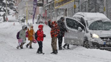 Yurtta Kar Yağışı ve Soğuk Hava Etkisini Gösteriyor