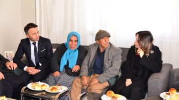 Adana’da Şehit Polis Memuru Mustafa Akgül’ün Ailesine Ev Hediye Edildi