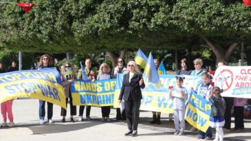 Adana’da Ukraynalılar, Rusya Savaşının 4. Yıl Dönümünde Buluştu