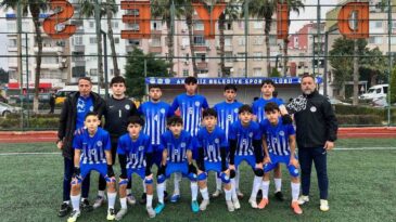Akdeniz Belediye Spor U-14 Takımı Türkiye Şampiyonasına Katılıyor