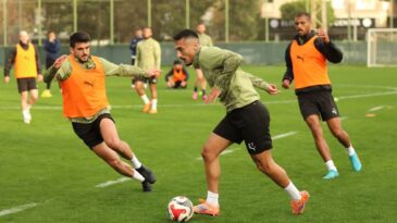 Alanyaspor, Konyaspor Maçına Hazırlıklara Başladı