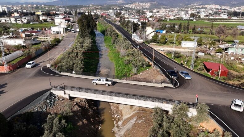 Antakya’da İki Mahalleyi Bağlayan Köprü Ulaşıma Açıldı