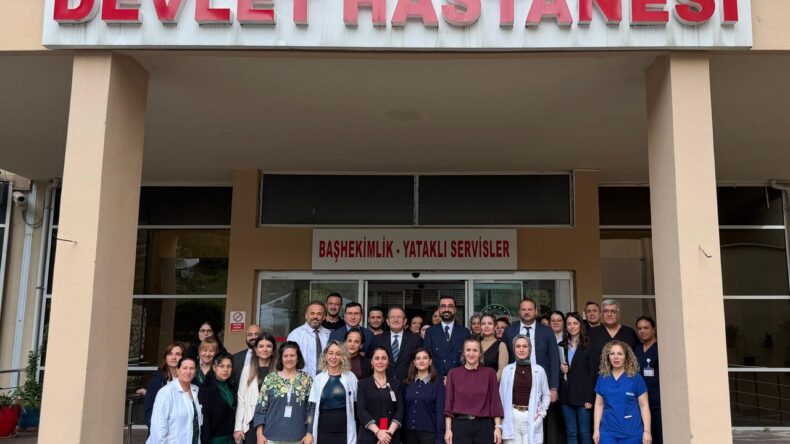 Antalya Sağlık Müdürü Özkan Kemer Devlet Hastanesini Ziyaret Etti