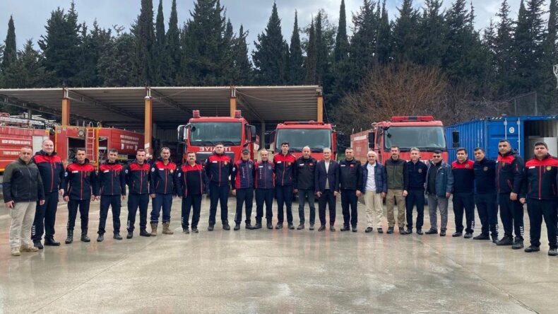 Başkan Gül’den Ateş Savaşçılarına Ziyaret