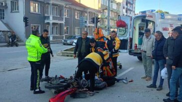 Burdur’da Motosiklet ile Otomobil Çarpıştı: 1 Yaralı