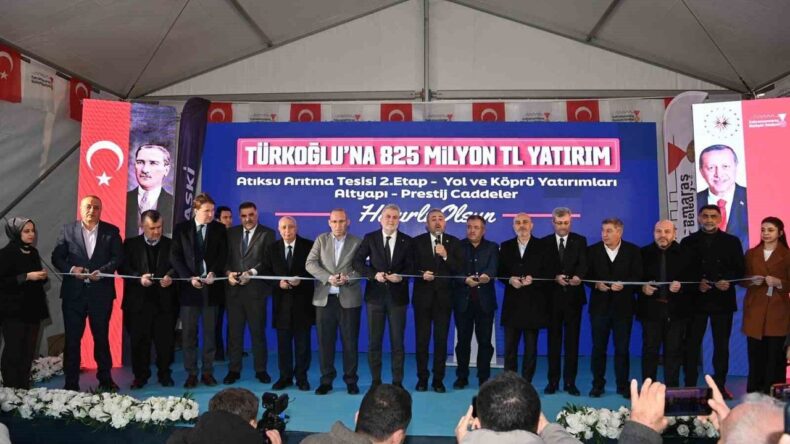 Büyükşehir’in Türkoğlu’ndaki 825 Milyonluk Dev Yatırımlarının Açılışı Gerçekleştirildi