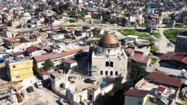 Hatay Şeyh Ali Camii’nde Tarih Yeniden Ayağa Kalkıyor