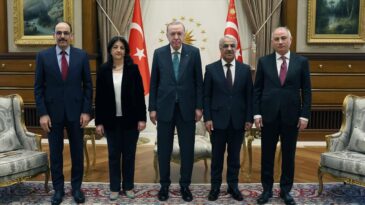 Cumhurbaşkanı Erdoğan, DEM Parti Heyetini Kabul Etti