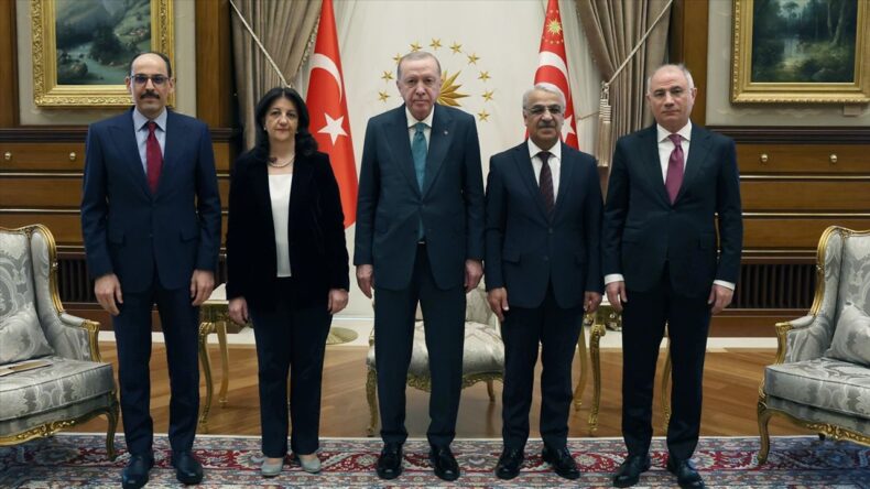 Cumhurbaşkanı Erdoğan, DEM Parti Heyetini Kabul Etti