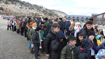 Davraz Kayak Merkezi Hafta Sonu 24 Bin Ziyaretçi Ağırladı