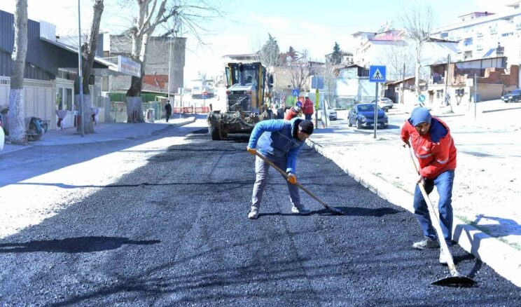 Dulkadiroğlu’nda Sürüş Konforu İçin Büyükşehir’den Müdahale