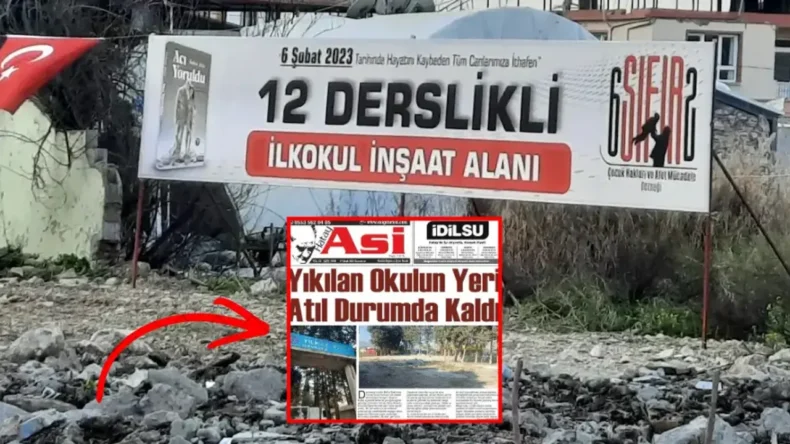 Haberini Yapıp Gündeme Taşıdık: O Okulun Temeli Atıldı!