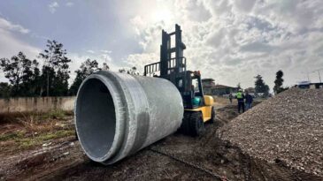 Hatay’da 330 Milyonluk Dev Projede Çalışmalar Sürüyor