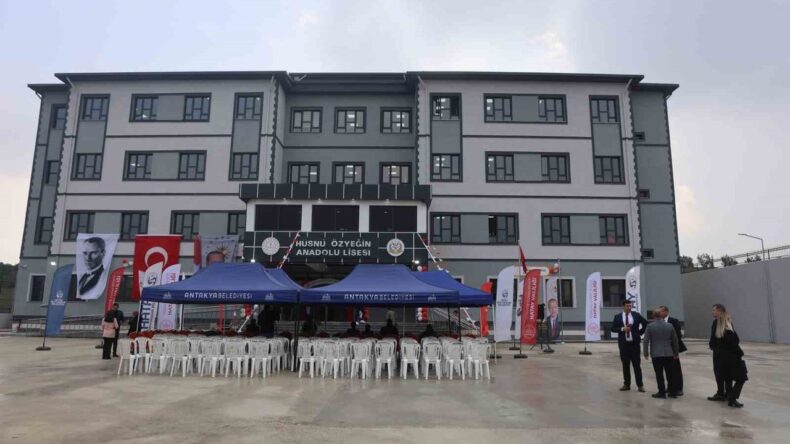 Hatay’da Depremin Ardından 225’inci Okul Açıldı