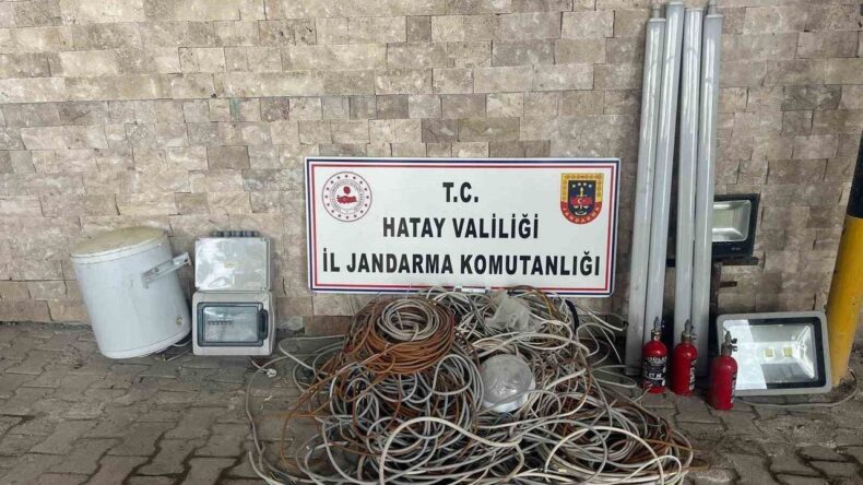 Hatay’da Hırsızlık Şüphelisi 5 Saatlik Kamera Görüntüsüyle Yakalandı