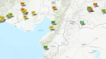 Hatay’daki Hava Kalitesinde Son Durum Ne? İşte Yeni Harita